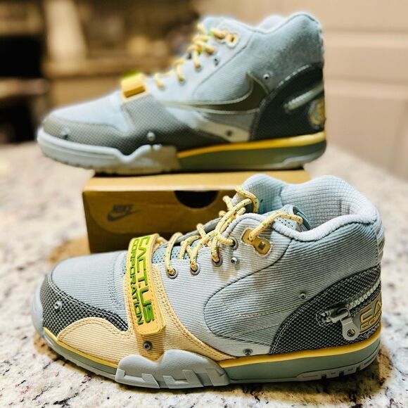 Nike Air Trainer 1 SP “Travis Scott Grey Haze” Size:9M - Picture 2 of 6